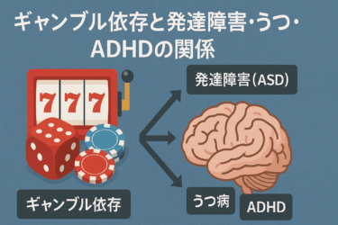 ギャンブル依存と発達障害・うつ・ADHDとの関係：共通脳特性と誤診リスク